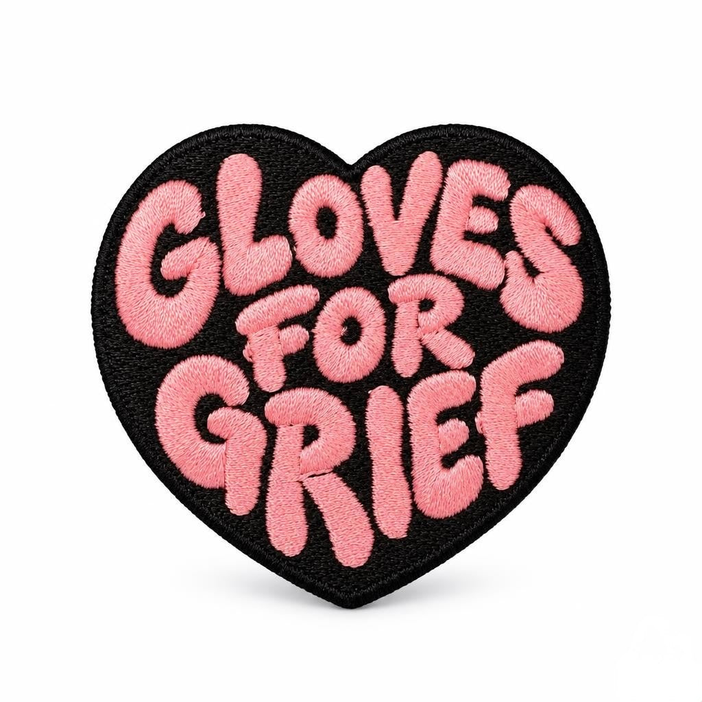 Gloves For Grief Iron-On Embroidered Patch