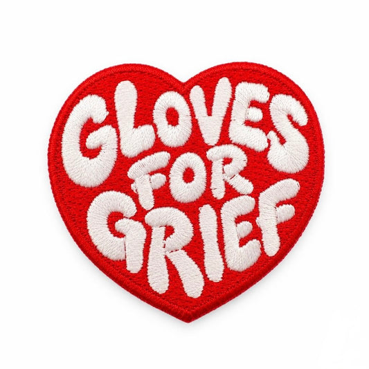 Gloves For Grief Iron-On Embroidered Patch