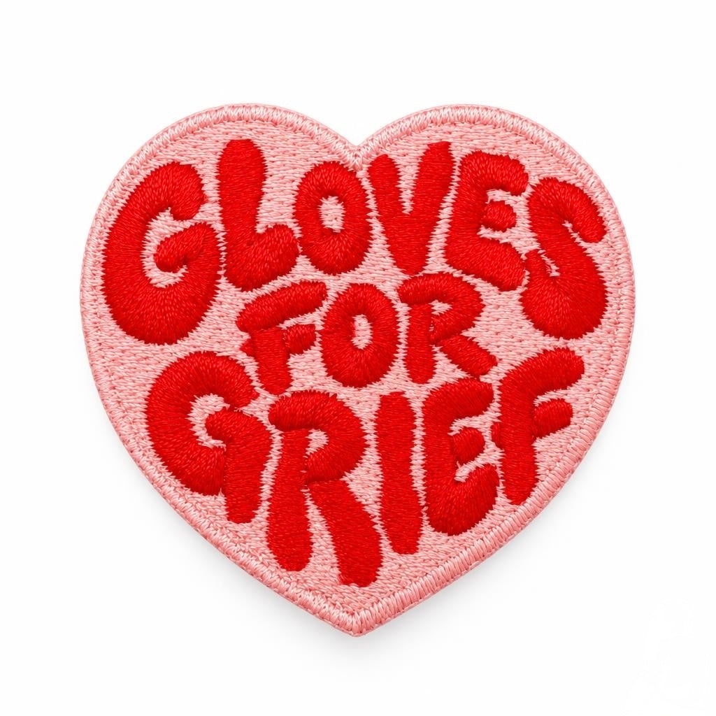 Gloves For Grief Iron-On Embroidered Patch