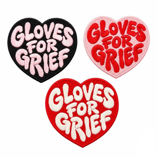Gloves For Grief Iron-On Embroidered Patch
